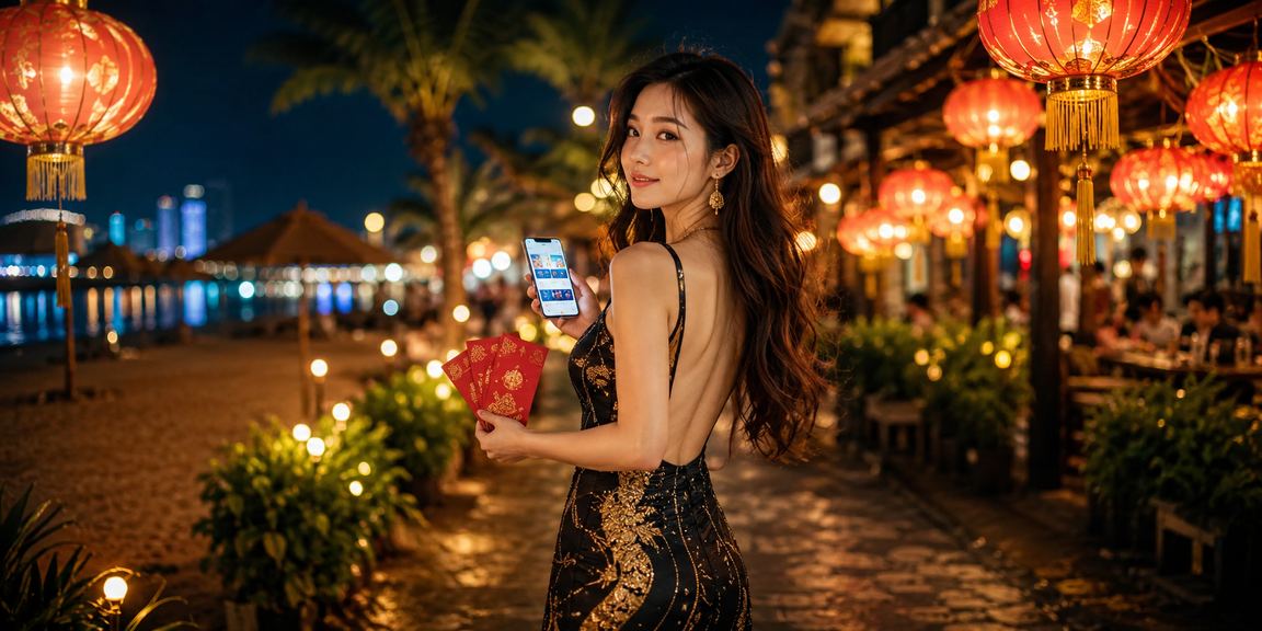 Thị trường đêm thưởng đỏ ở Đà Nẵng